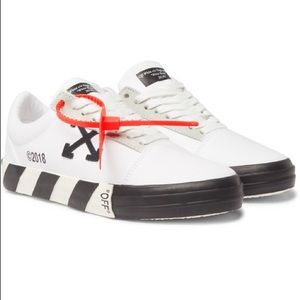 Off white canvas sneakers
